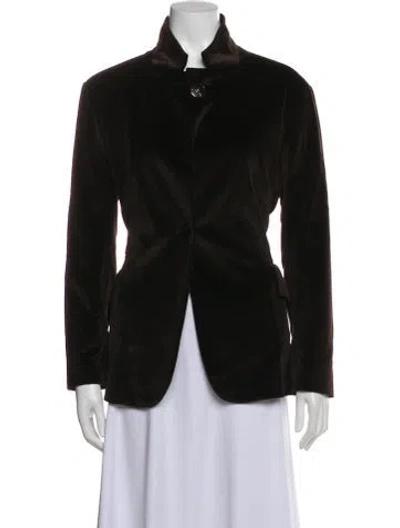 Pre-owned Celine Vintage Late 1990's - Early 2000's Evening Jacket In Brown