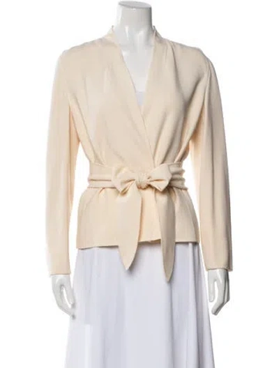 Pre-owned Celine Vintage Late 1990's - Early 2000's Jacket In Neutral