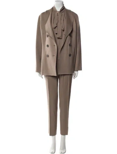 Pre-owned Celine Vintage Late 1990's - Early 2000's Pantsuit In Gray