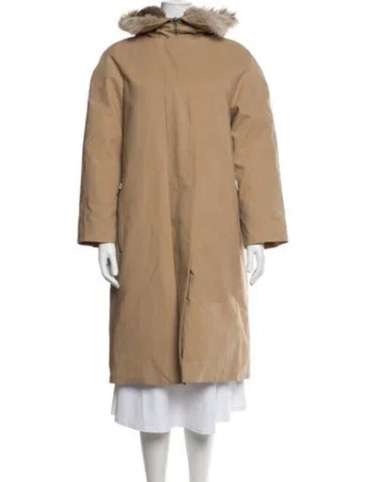 Pre-owned Celine Vintage Late 1990's - Early 2000's Parka In Neutral