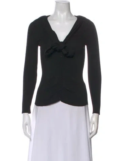 Pre-owned Celine Vintage Late 1990's - Early 2000's Sweater In Black