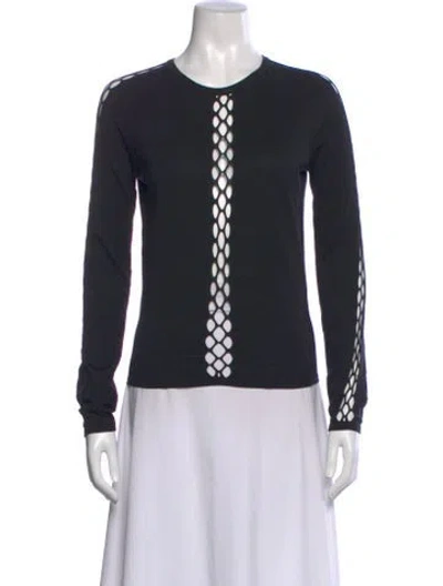 Pre-owned Celine Vintage Late 1990's - Early 2000's Sweater In Black
