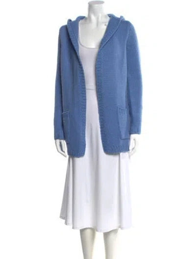 Pre-owned Celine Vintage Late 1990's - Early 2000's Sweater In Blue