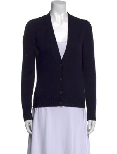 Pre-owned Celine Vintage Late 1990's - Early 2000's Sweater In Blue