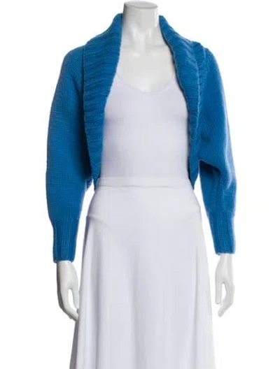 Pre-owned Celine Vintage Late 1990's - Early 2000's Sweater In Blue