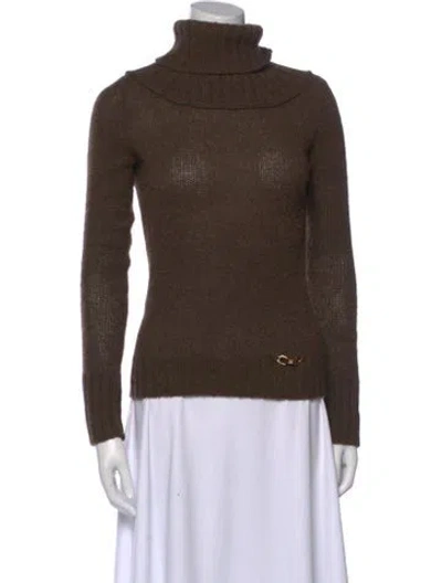 Pre-owned Celine Vintage Late 1990's - Early 2000's Sweater In Brown