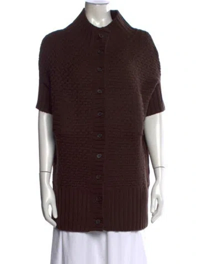 Pre-owned Celine Vintage Late 1990's - Early 2000's Sweater In Brown