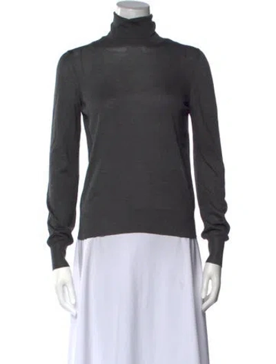 Pre-owned Celine Vintage Late 1990's - Early 2000's Sweater In Grey