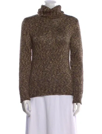 Pre-owned Celine Vintage Late 1990's - Early 2000's Sweater In Neutral
