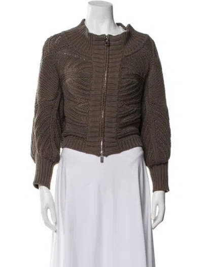 Pre-owned Celine Vintage Late 1990's - Early 2000's Sweater In Neutral