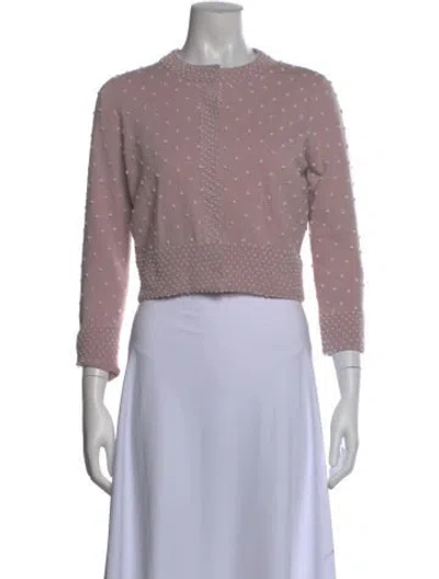 Pre-owned Celine Vintage Late 1990's - Early 2000's Sweater In Pink