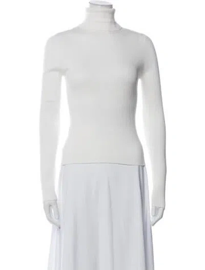 Pre-owned Celine Vintage Late 1990's - Early 2000's Sweater In White