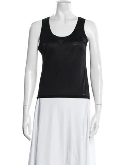 Pre-owned Celine Vintage Late 1990's - Early 2000's Top In Black