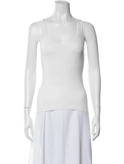 Pre-owned Celine Vintage Late 1990's - Early 2000's Top In Neutral