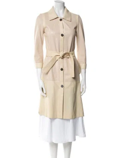 Pre-owned Celine Vintage Late 1990's - Early 2000's Trench Coat In Neutral