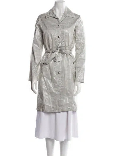 Pre-owned Celine Vintage Late 1990's - Early 2000's Trench Coat In Neutral