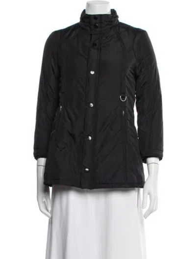 Pre-owned Celine Vintage Late 1990's - Early 2000's Utility Jacket In Black