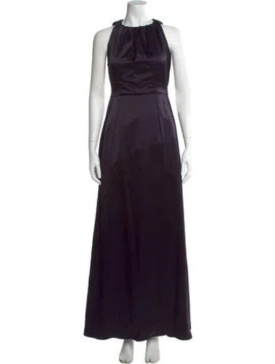 Pre-owned Celine Vintage Long Dress In Blue