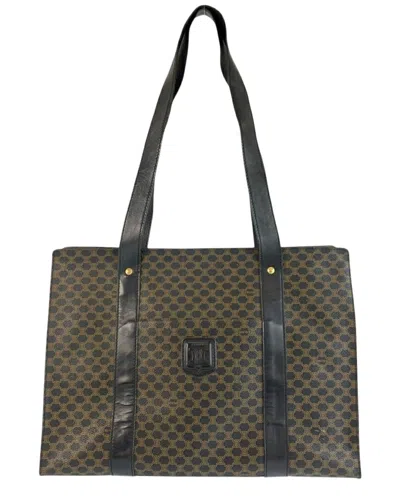 Pre-owned Celine Vintage Macadam Tote (authentic Pre-loved)
