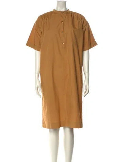 Pre-owned Celine Vintage Midi Length Dress In Neutral