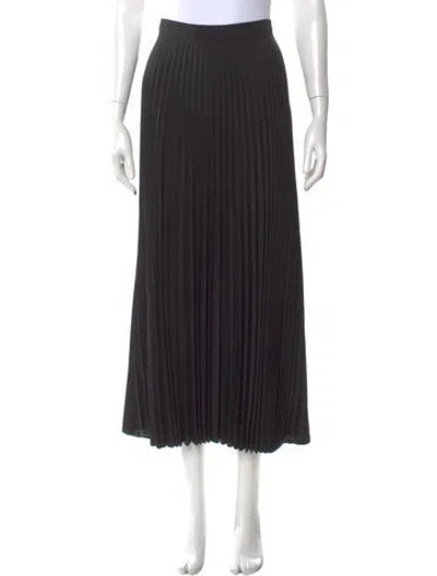 Pre-owned Celine Vintage Midi Length Skirt In Black