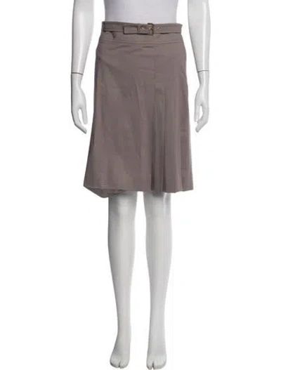 Pre-owned Celine Vintage Midi Length Skirt In Neutral