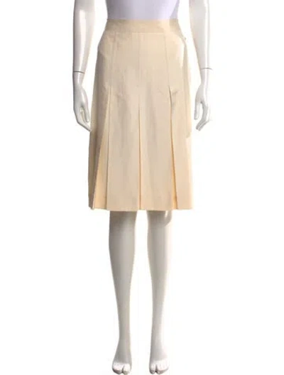 Pre-owned Celine Vintage Midi Length Skirt In Neutral