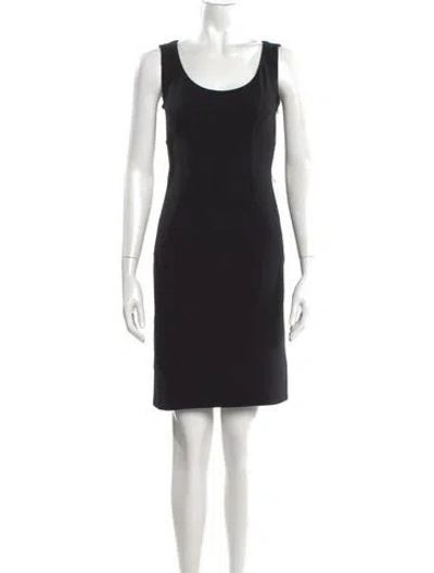 Pre-owned Celine Vintage Mini Dress In Black