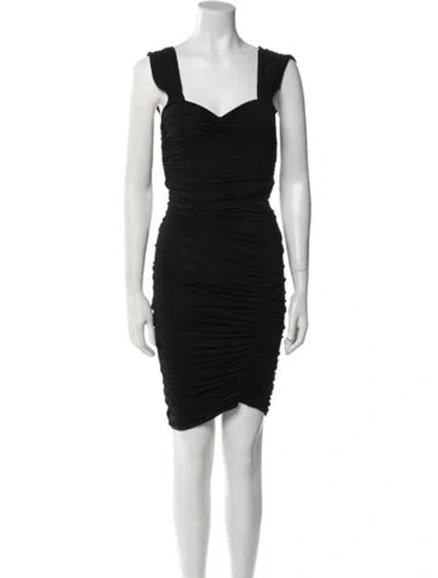 Pre-owned Celine Vintage Mini Dress In Black