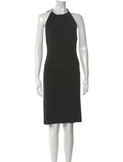 Pre-owned Celine Vintage Mini Dress In Black