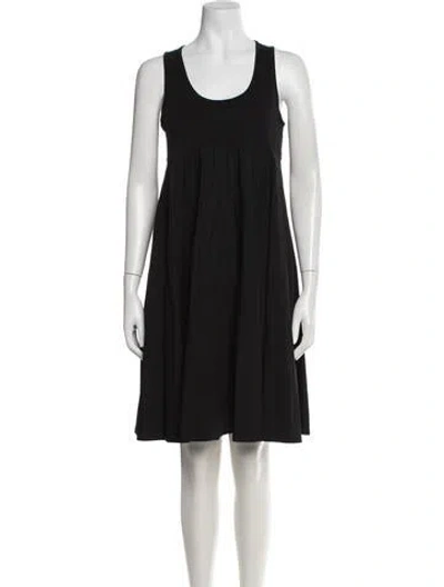 Pre-owned Celine Vintage Mini Dress In Black