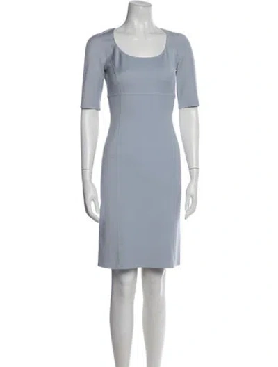 Pre-owned Celine Vintage Mini Dress In Blue