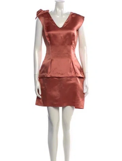 Pre-owned Celine Vintage Mini Dress In Pink