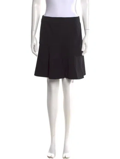Pre-owned Celine Vintage Mini Skirt In Black