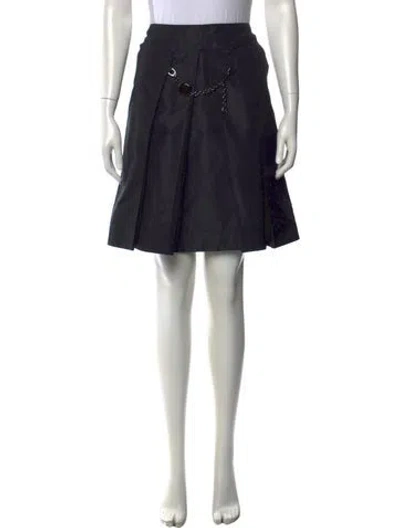Pre-owned Celine Vintage Mini Skirt In Black