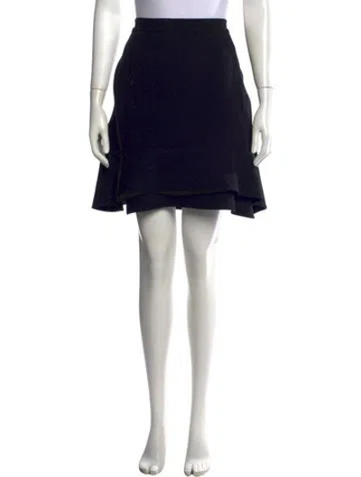 Pre-owned Celine Vintage Mini Skirt In Black