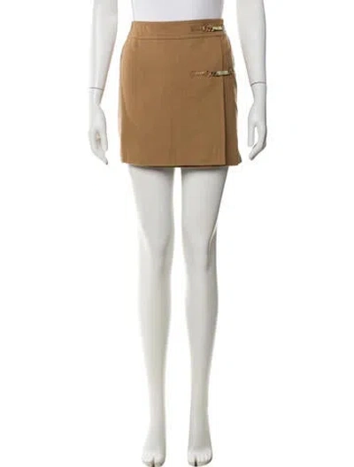Pre-owned Celine Vintage Mini Skirt In Neutral