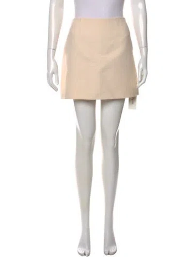 Pre-owned Celine Vintage Mini Skirt In Neutral