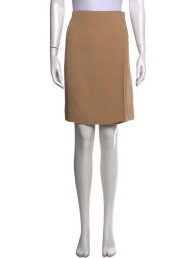 Pre-owned Celine Vintage Mini Skirt In Neutrals