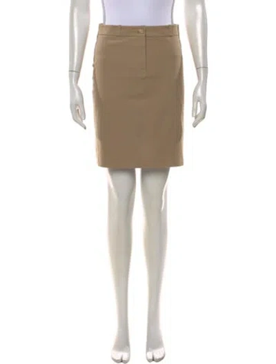Pre-owned Celine Vintage Mini Skirt In Neutrals