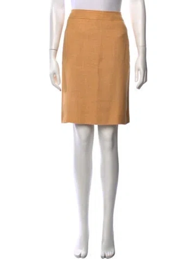 Pre-owned Celine Vintage Mini Skirt In Neutrals