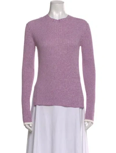 Pre-owned Celine Vintage Patterned Top In Purple