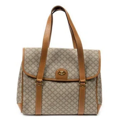 Pre-owned Celine Vintage Square Flap Bag Null In Neutral