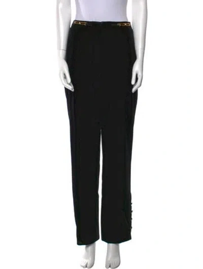 Pre-owned Celine Vintage Straight Leg Pants In Black