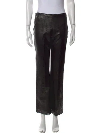 Pre-owned Celine Vintage Straight Leg Pants In Black