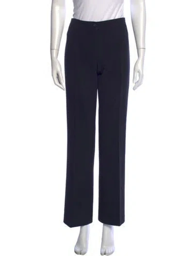 Pre-owned Celine Vintage Straight Leg Pants In Black