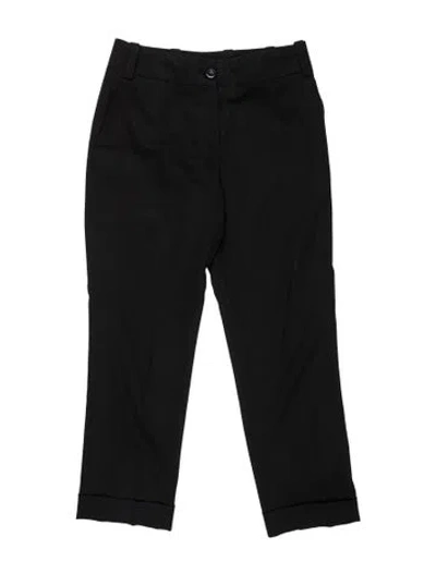 Pre-owned Celine Vintage Straight Leg Pants In Black