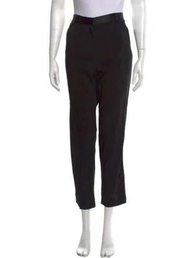 Pre-owned Celine Vintage Straight Leg Pants In Black