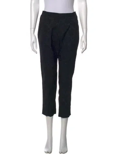 Pre-owned Celine Vintage Straight Leg Pants In Black