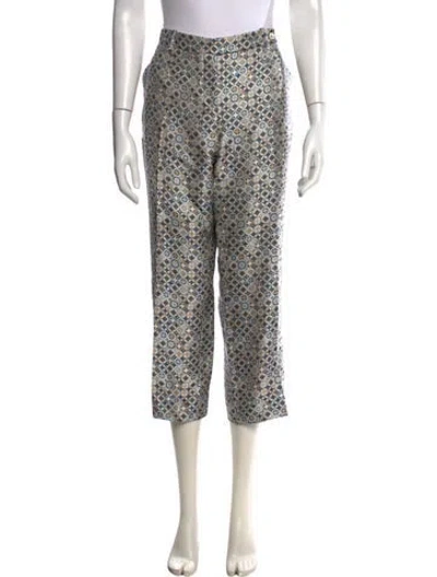 Pre-owned Celine Vintage Straight Leg Pants In Blue